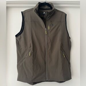 Wolf Camper | Men’s Lightweight Vest with Stretch | Green | M